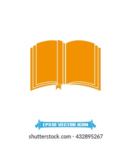 Book icon vector illustration eps10.