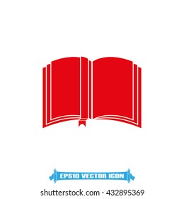 Book icon vector illustration eps10.