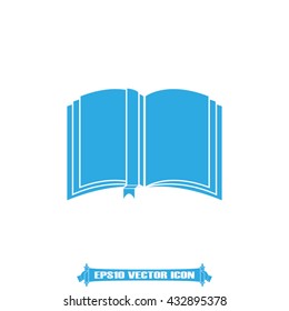 Book icon vector illustration eps10.