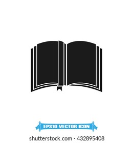 Book icon vector illustration eps10.