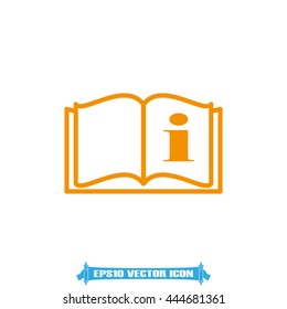 Book icon vector illustration eps10.