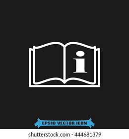 Book icon vector illustration eps10.
