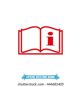Book icon vector illustration eps10.