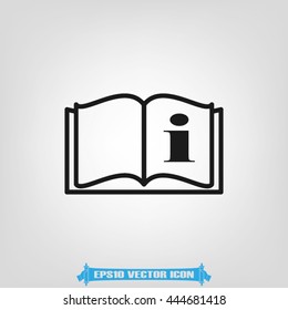 Book icon vector illustration eps10.