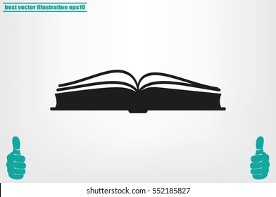 book icon vector illustration eps10.