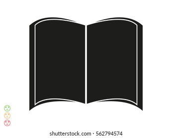 book icon, vector illustration eps10