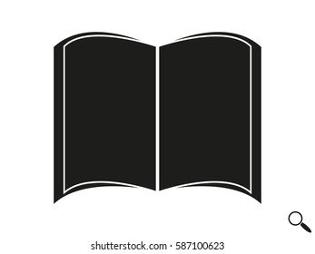 book icon, vector illustration eps10