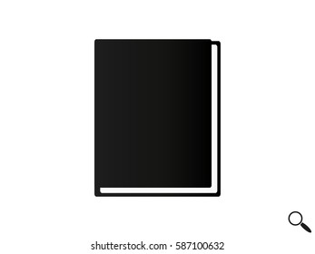 book icon, vector illustration eps10