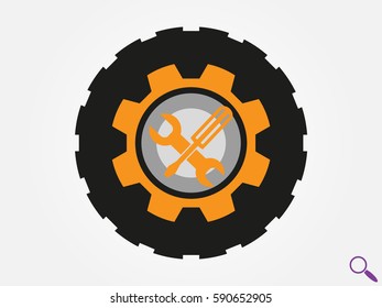 book icon, vector illustration eps10
