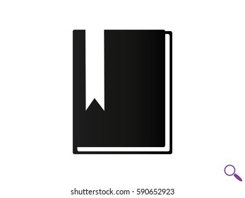 book icon, vector illustration eps10