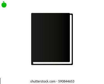 book icon, vector illustration eps10