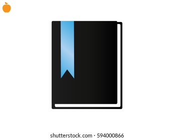 book icon, vector illustration eps10