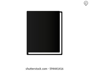 book icon, vector illustration eps10
