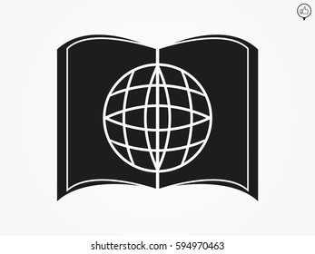 book icon, vector illustration eps10