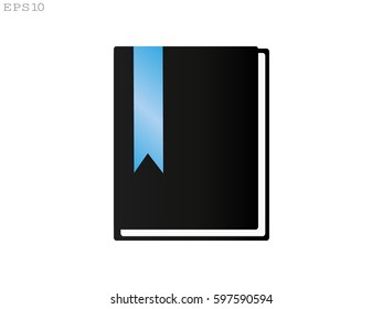 book icon, vector illustration eps10