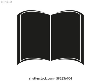 book icon, vector illustration eps10