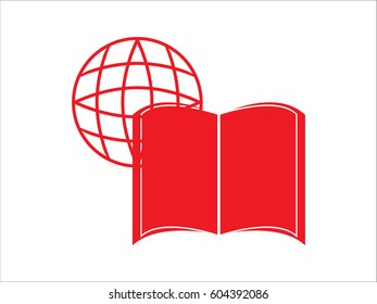 book icon, vector illustration eps10