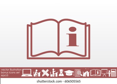 book icon vector illustration eps10.