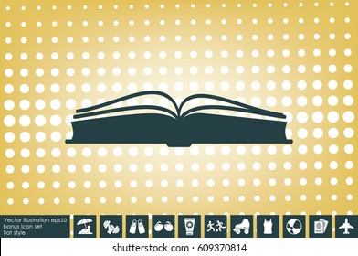 book icon vector illustration eps10.