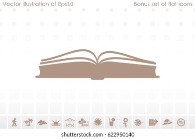 book icon vector illustration eps10.