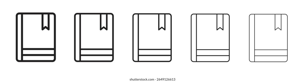 Book icon vector illustration isolated