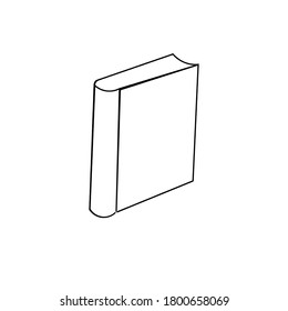 Vektorgrafik-Logo-Vorlage für das Buch