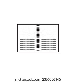book icon vector illustration logo design