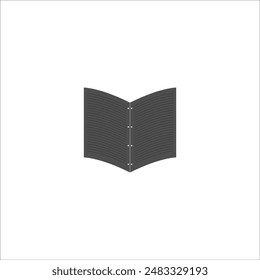 Book icon vector illustration logo design