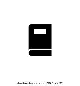 book icon. book vector illustration on white background for web and apps.