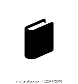 book icon. book vector illustration on white background for web and apps.