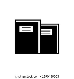 Book icon vector illustration on white background
