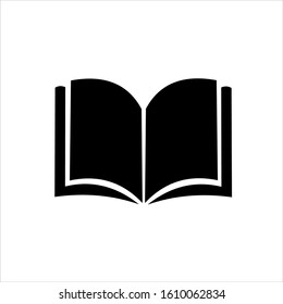 Book icon vector illustration on white background