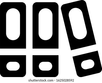 Book icon vector illustration on white background