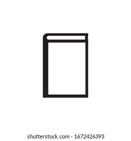 Book icon vector illustration on white background
