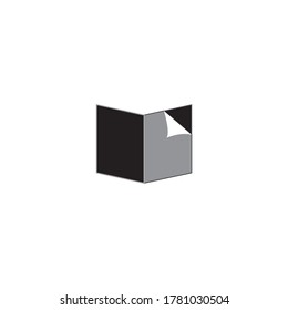 Book icon vector illustration on white background