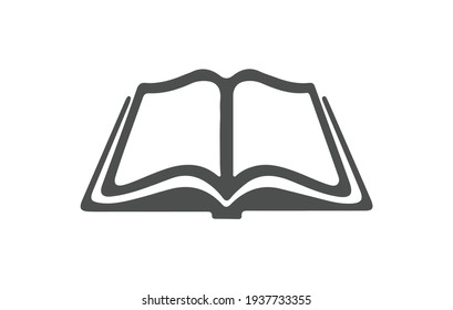 Book icon vector illustration on white background