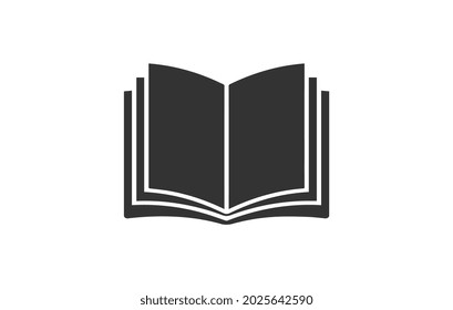 Book icon vector illustration on white background