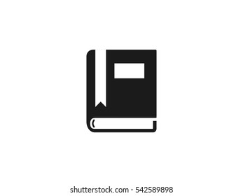 Book icon vector illustration on white background