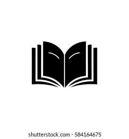 Book icon vector illustration on white background