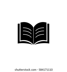 Book icon vector illustration on white background