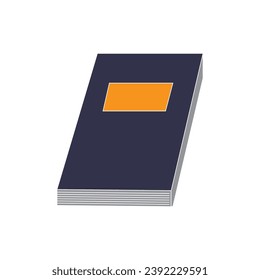 Book icon vector illustration simple design