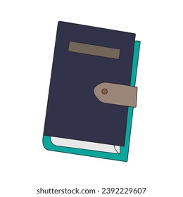 Book icon vector illustration simple design