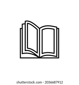 Book icon vector illustration,  book icon for web