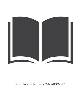 book icon vector illustration white background
