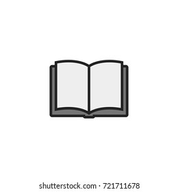Book Icon Vector Isolated