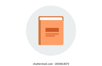 Book icon vector isolated on white background, logo concept of Book sign