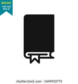 book icon vector logo template 