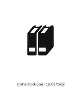 book icon vector on a white background