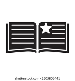book icon vector on white background