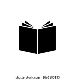 Book Icon Vector. Open Book Icon Vector. Ebook Icon